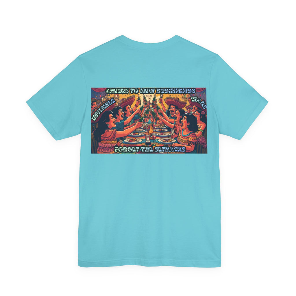 Women T-shirt - Cheers To New Beginnings