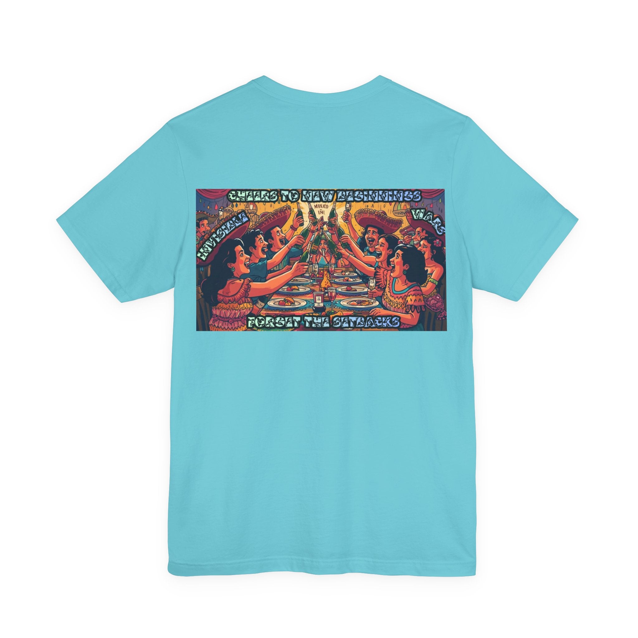 Women T-shirt - Cheers To New Beginnings