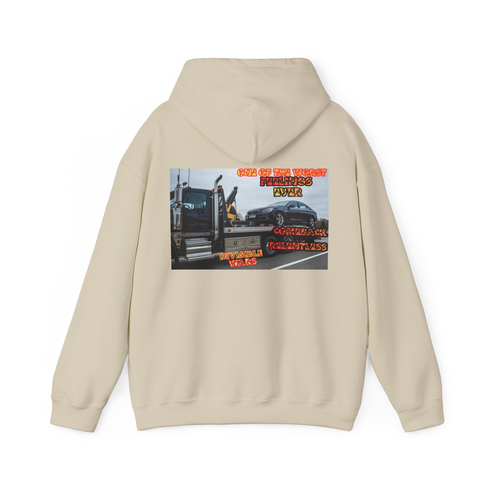Men Hoodie - Comeback Relentless