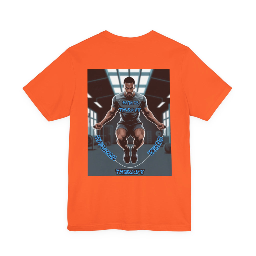 Men T-shirt -Gym is Therapy