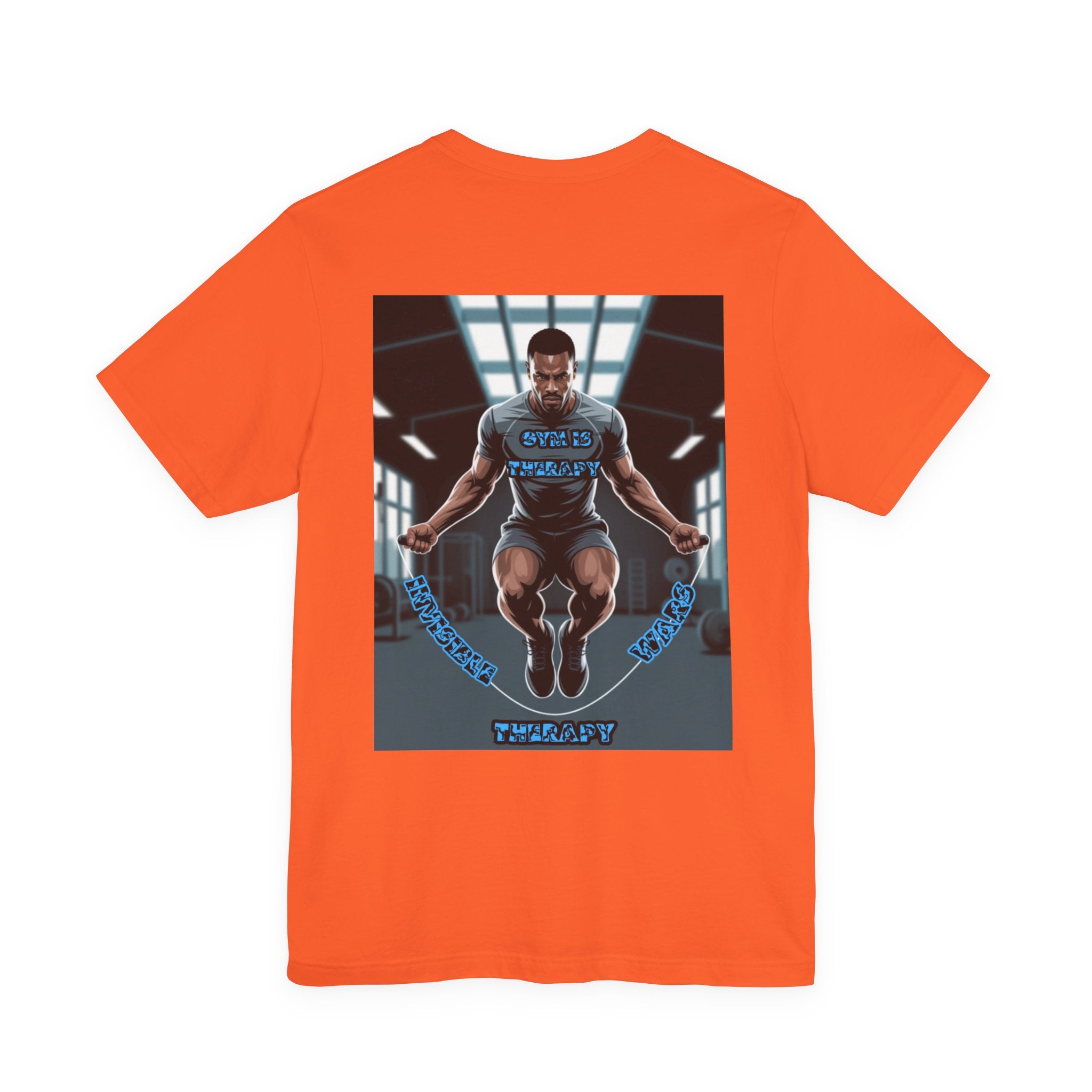 Men T-shirt -Gym is Therapy