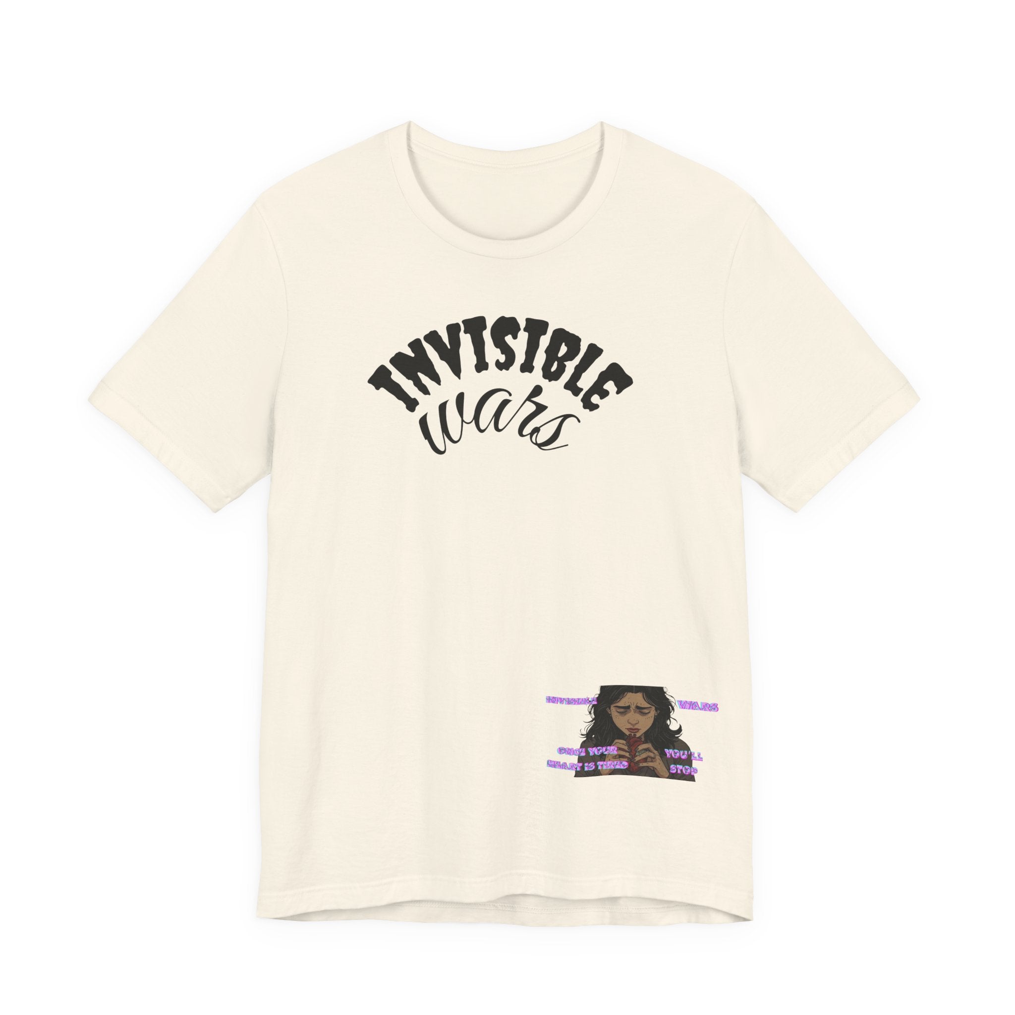 Invisible Wars T-Shirt — Mental Health Awareness Graphic Tee