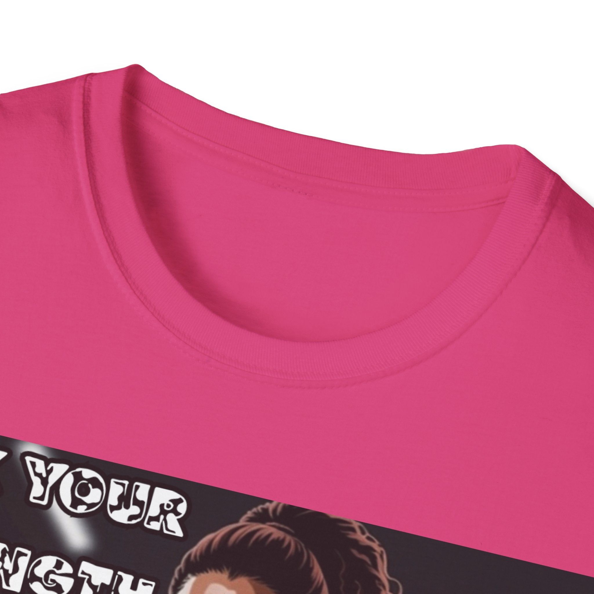 Women T-Shirt-Flex your strengh Invisible Wars