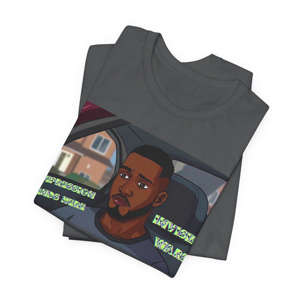 Men  T-Shirt — Depression Ends Here