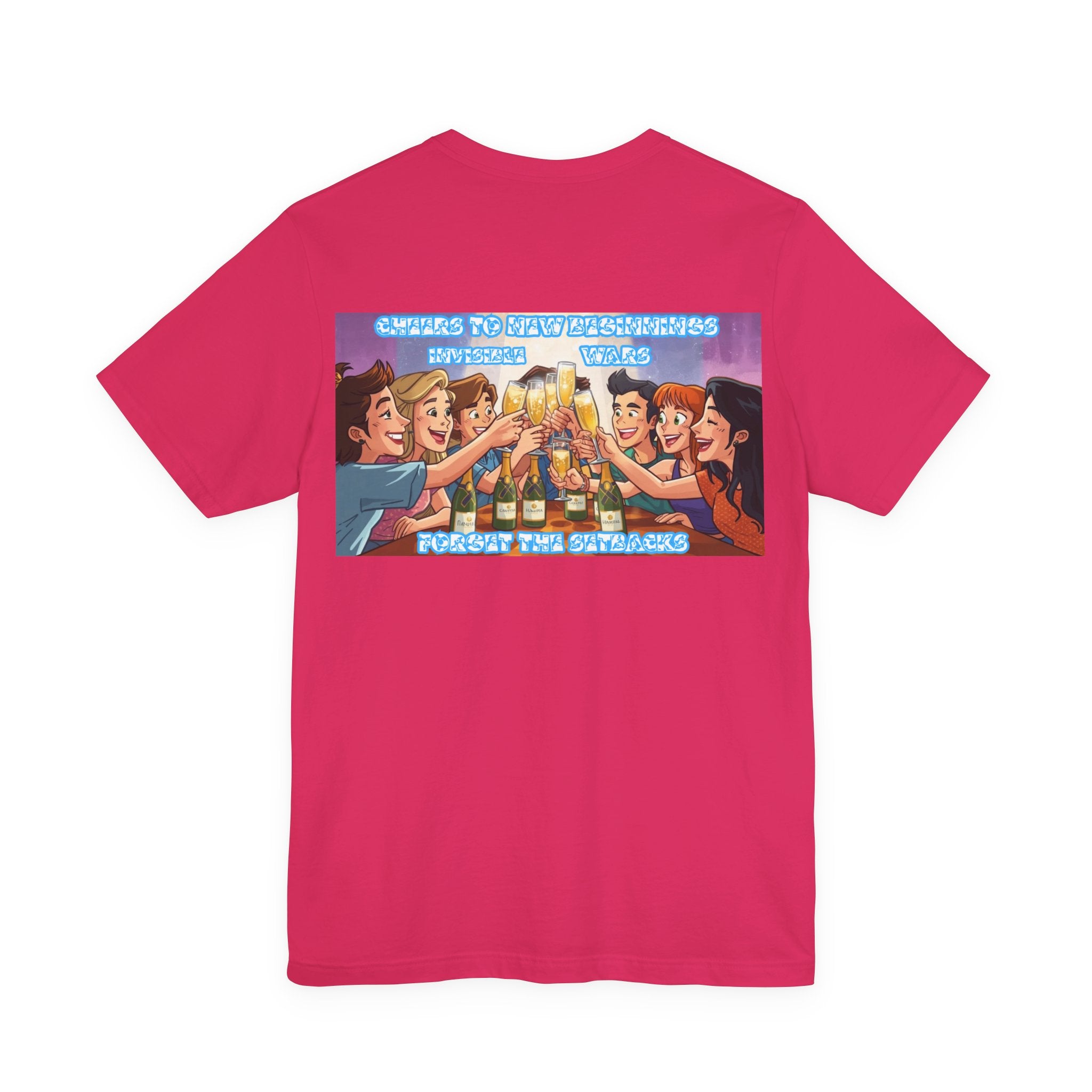 Women T-shirt - Cheers To New Beginnings
