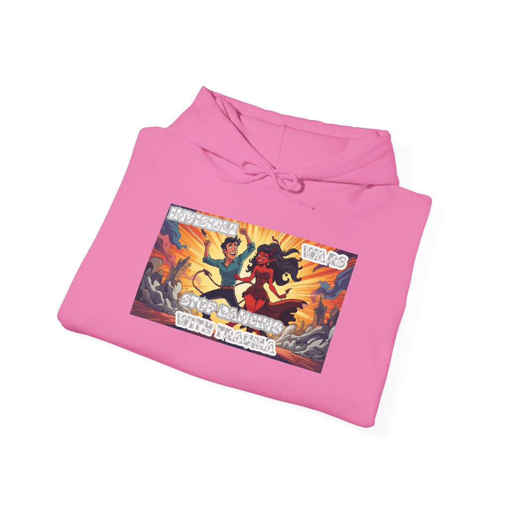 Men Hoodie - Stop Dancing with Trauma