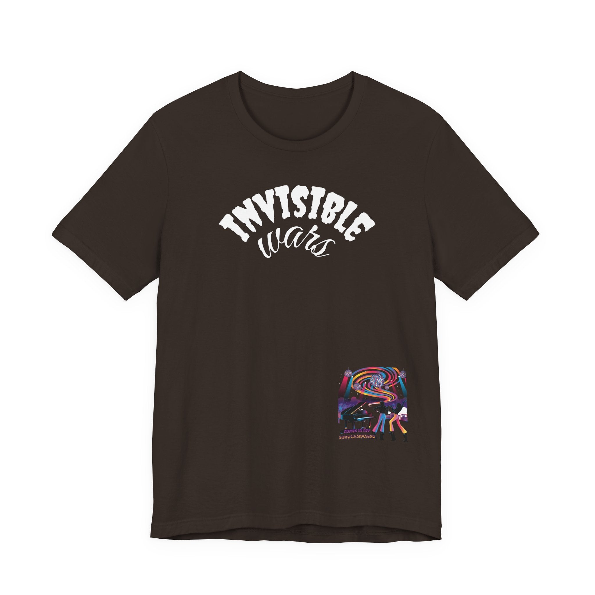 Women Invisible Wars T-shirt - Music is my Love Language