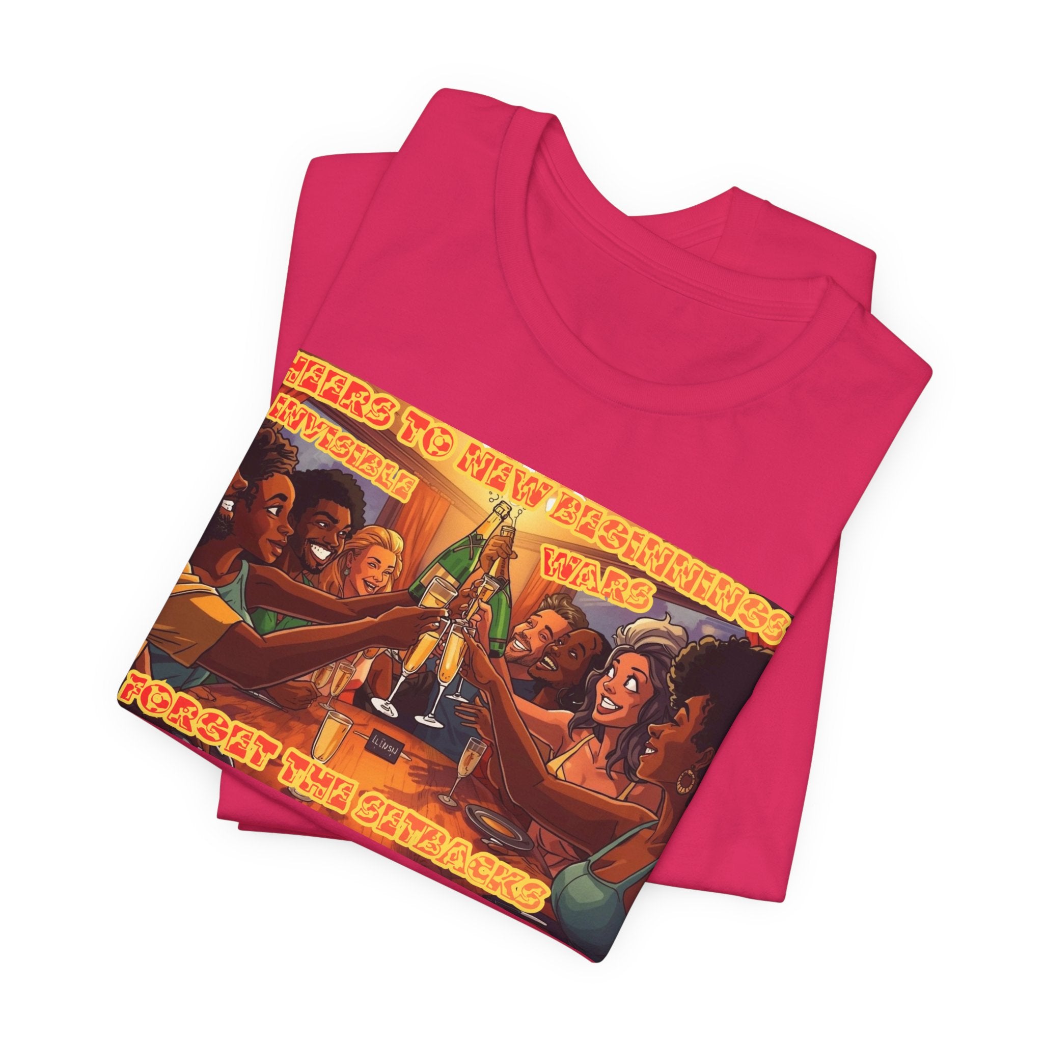 Women T‑Shirt – Cheers to New Beginnings