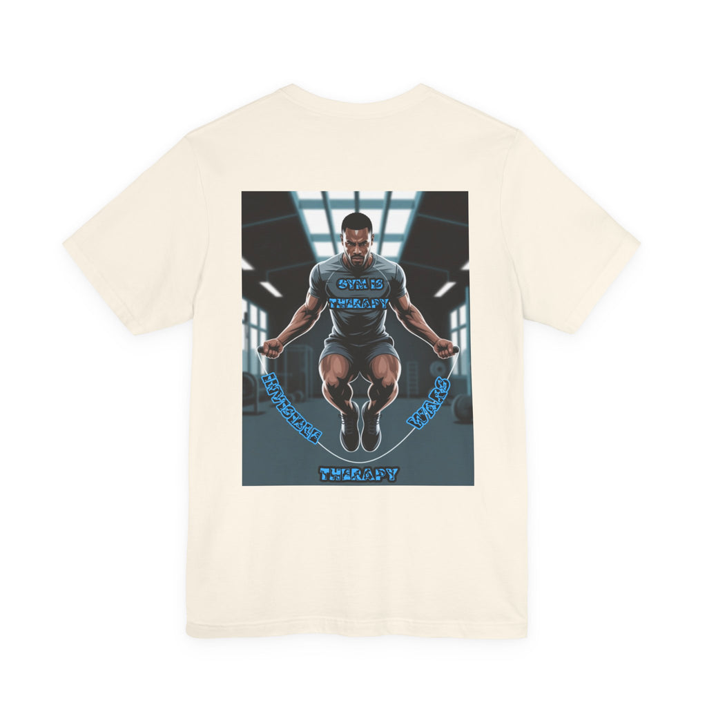 Men T-shirt -Gym is Therapy