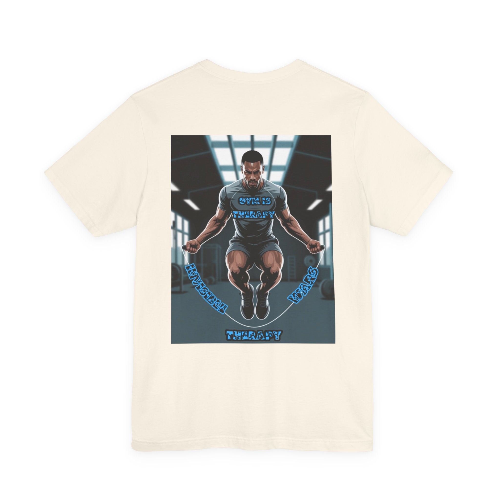 Men T-shirt -Gym is Therapy
