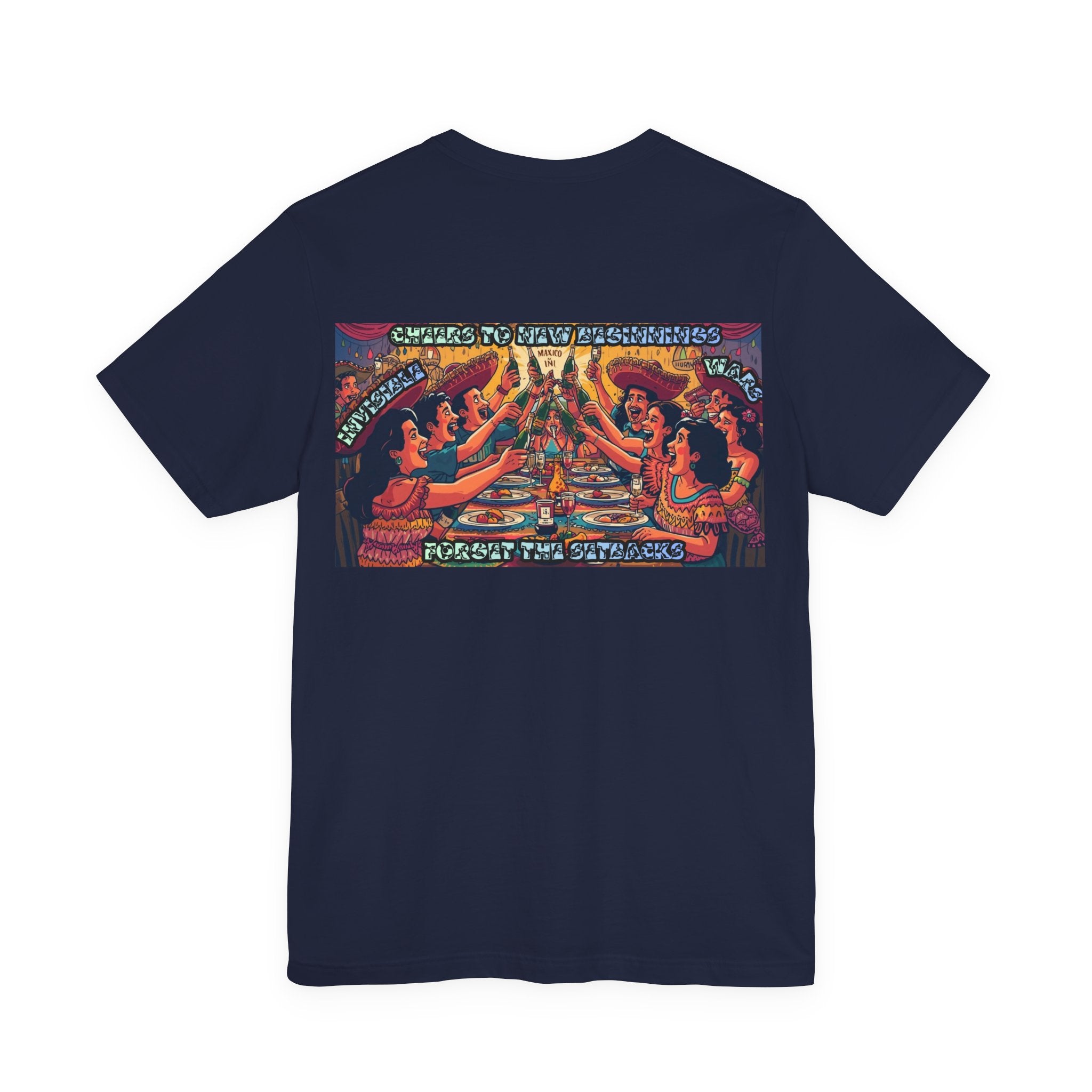 Women T-shirt - Cheers To New Beginnings