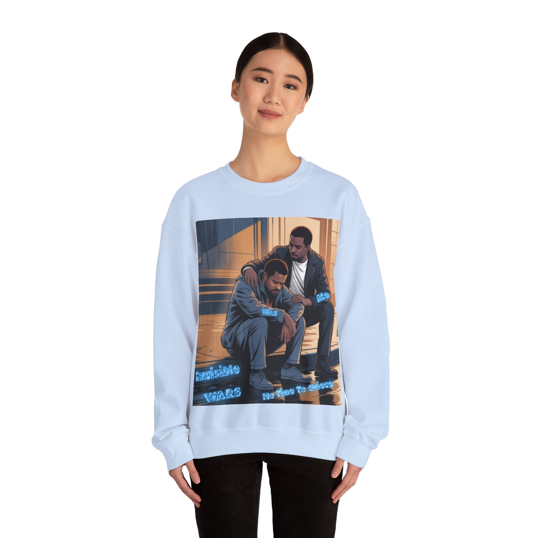 Men CrewNeck - No Time to Grieve