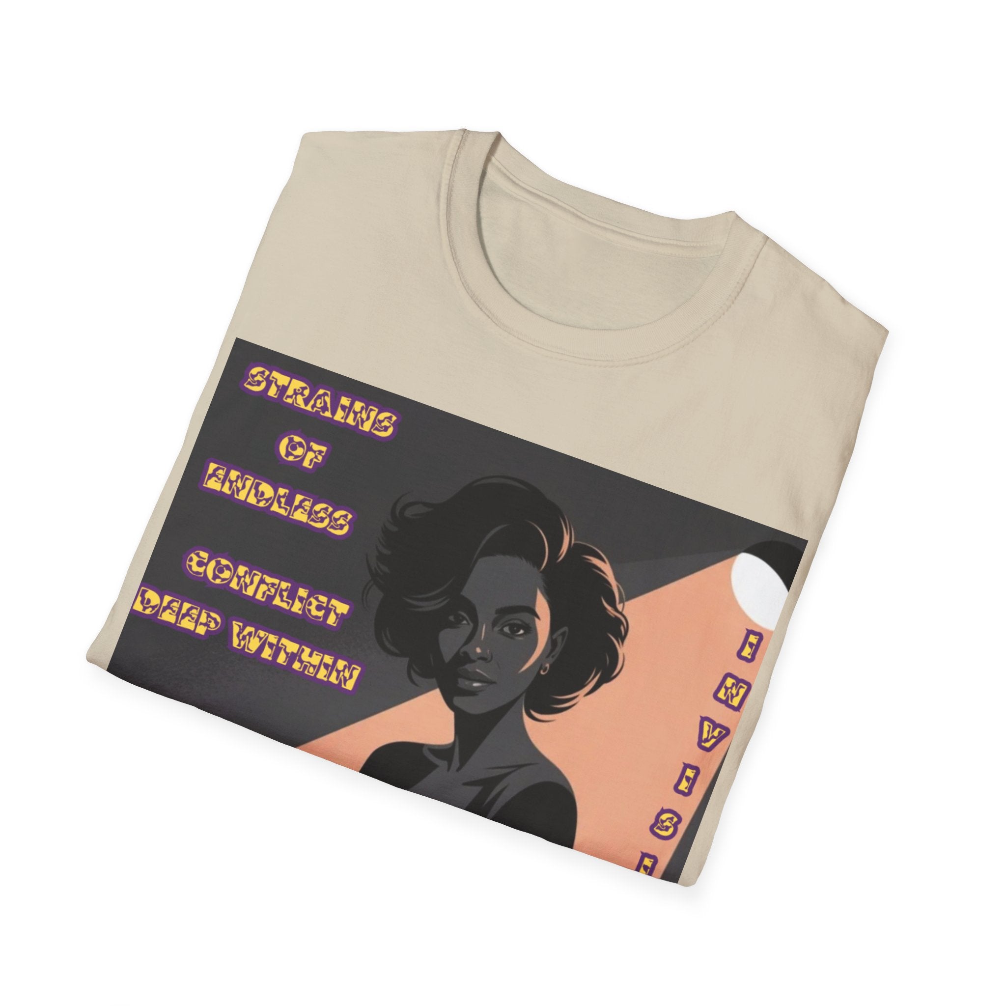 Women T-Shirt- Strains of conflict Invisible Wars