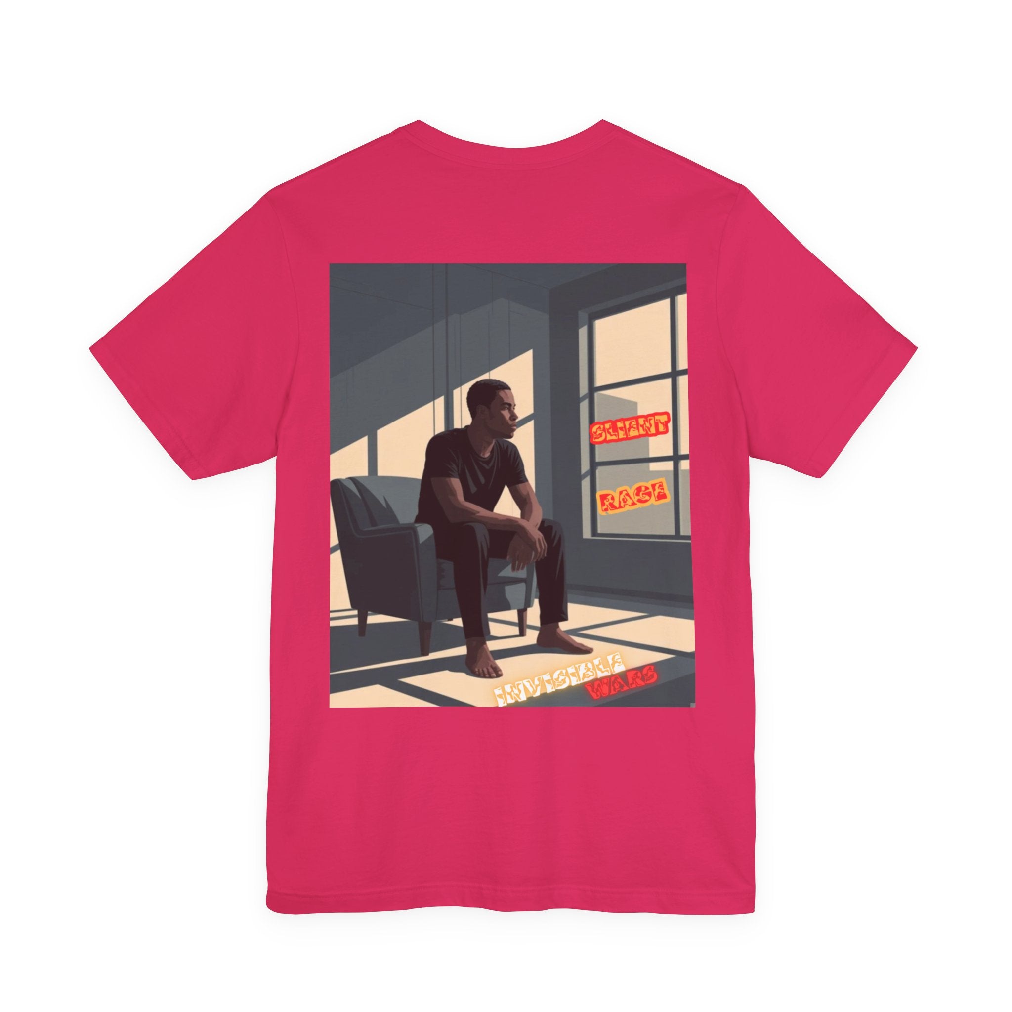 Men T-shirt - Slient Rage