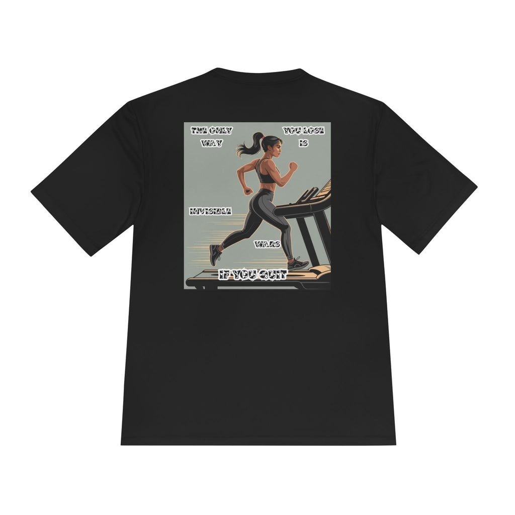 Women Fitness Graphic Shirt — The Only Way You Lose