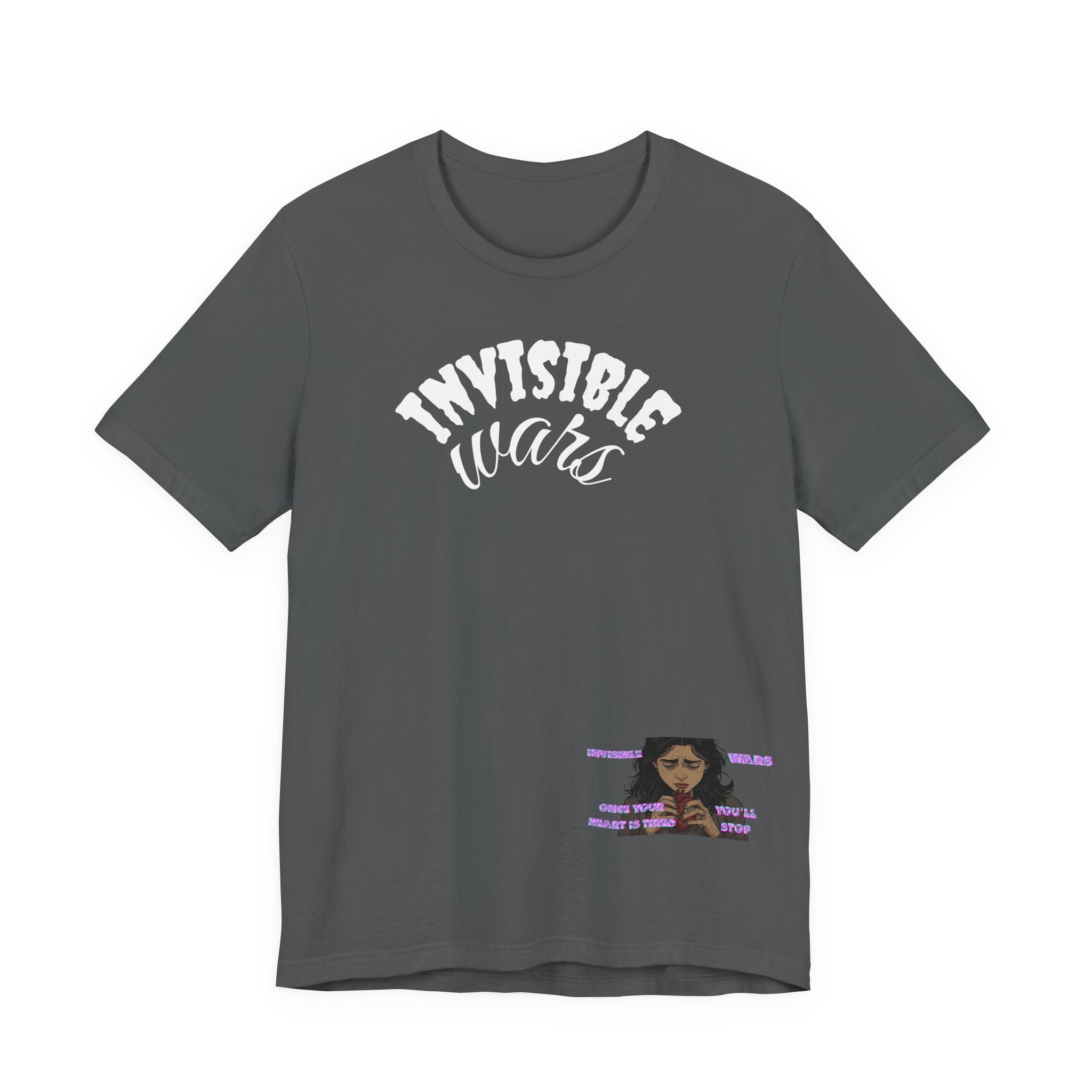 Invisible Wars T-Shirt — Mental Health Awareness Graphic Tee