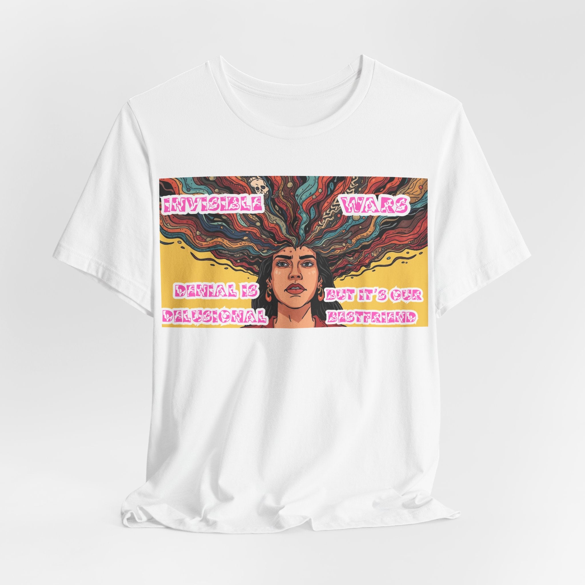 Women T-Shirt — Denial Is Delusional