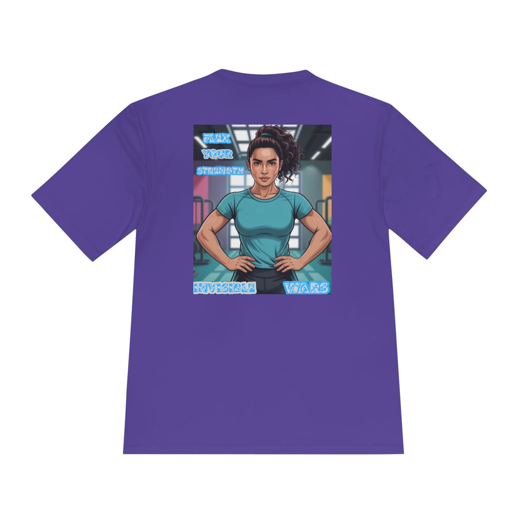 Women Fitness Graphic Shirt — Flex Your Strength