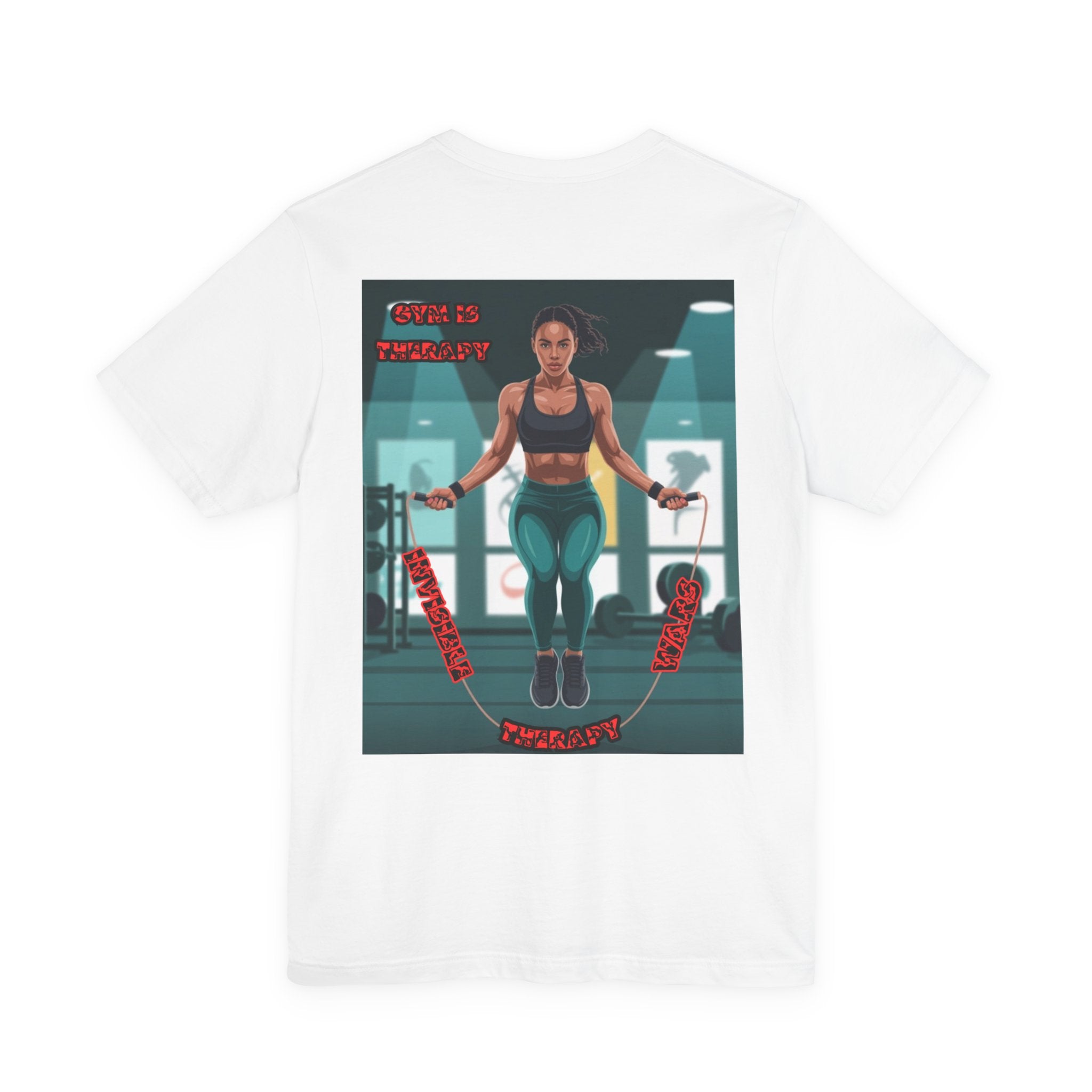 Women T-shirt — Gym is Therapy