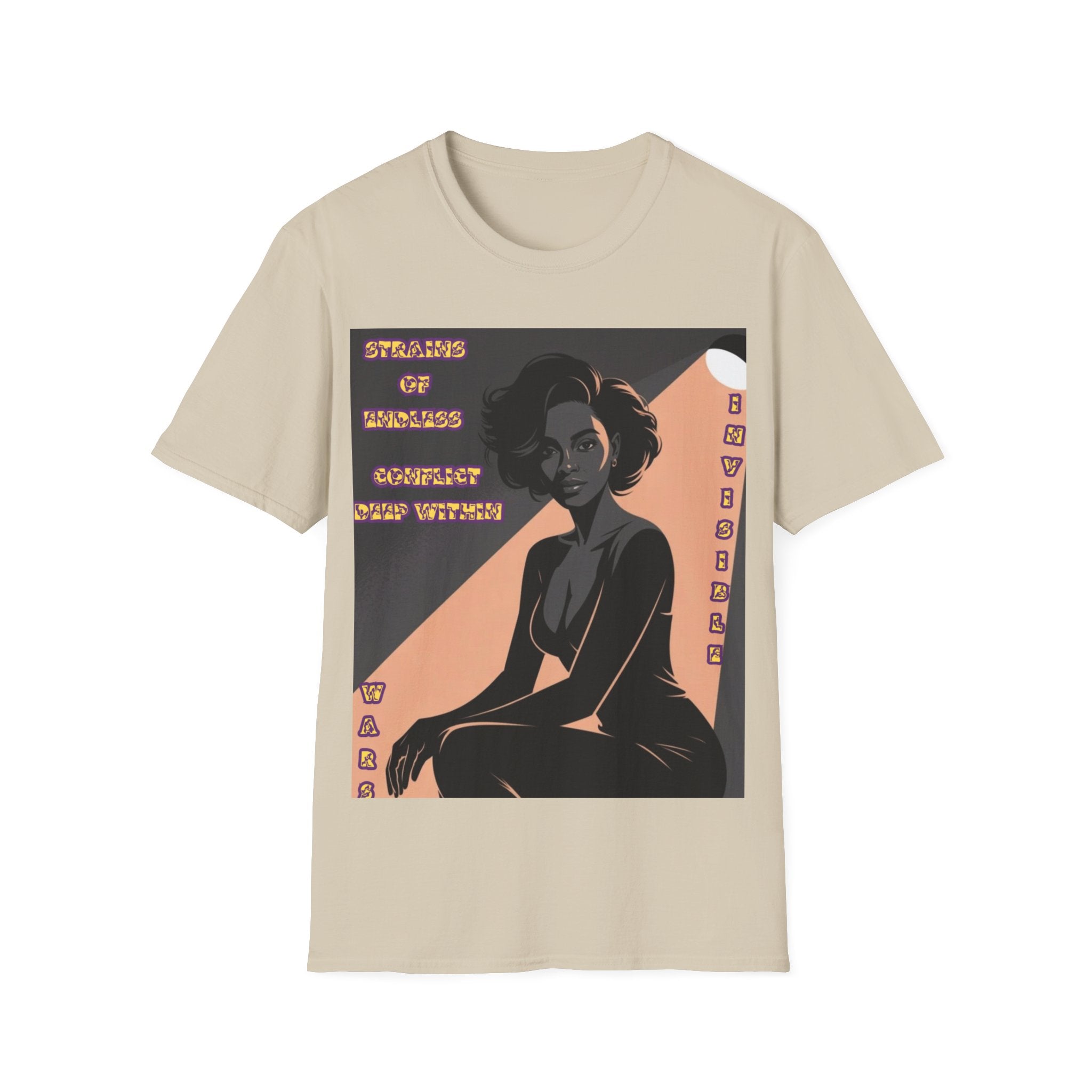 Women T-Shirt- Strains of conflict Invisible Wars