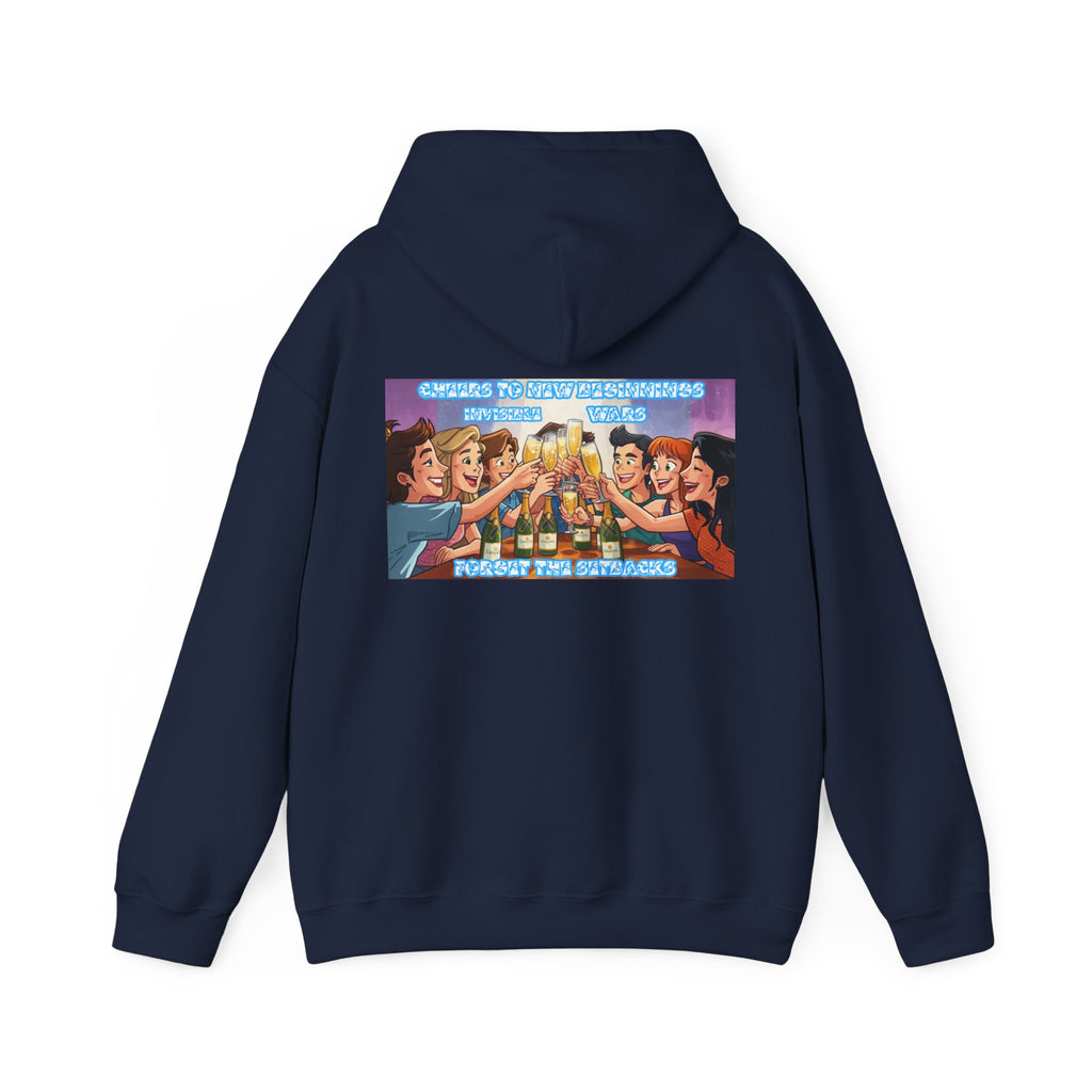 Men Hoodie - Cheers to New Beginnings