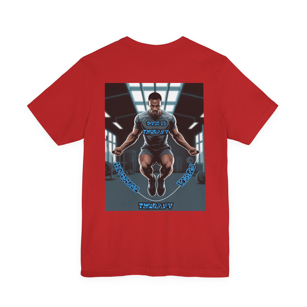 Men T-shirt -Gym is Therapy