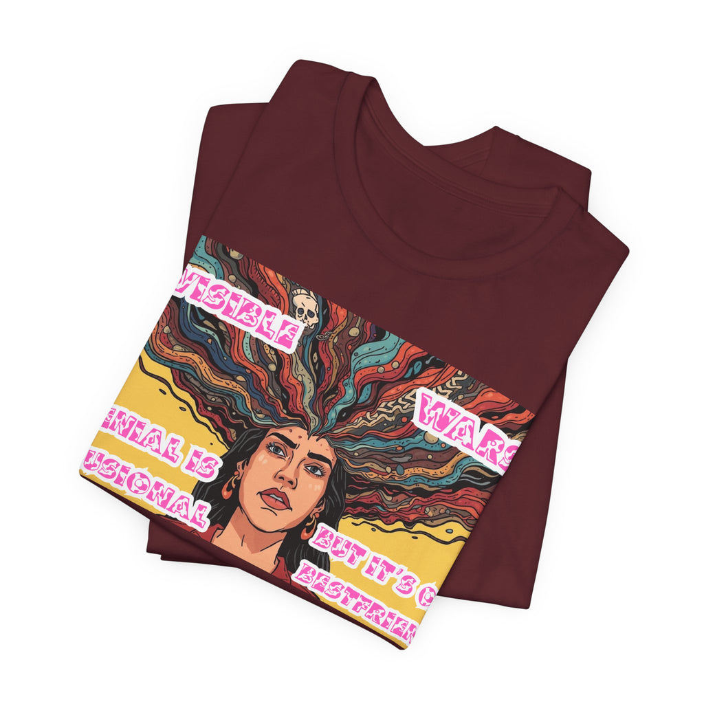 Women T-Shirt — Denial Is Delusional