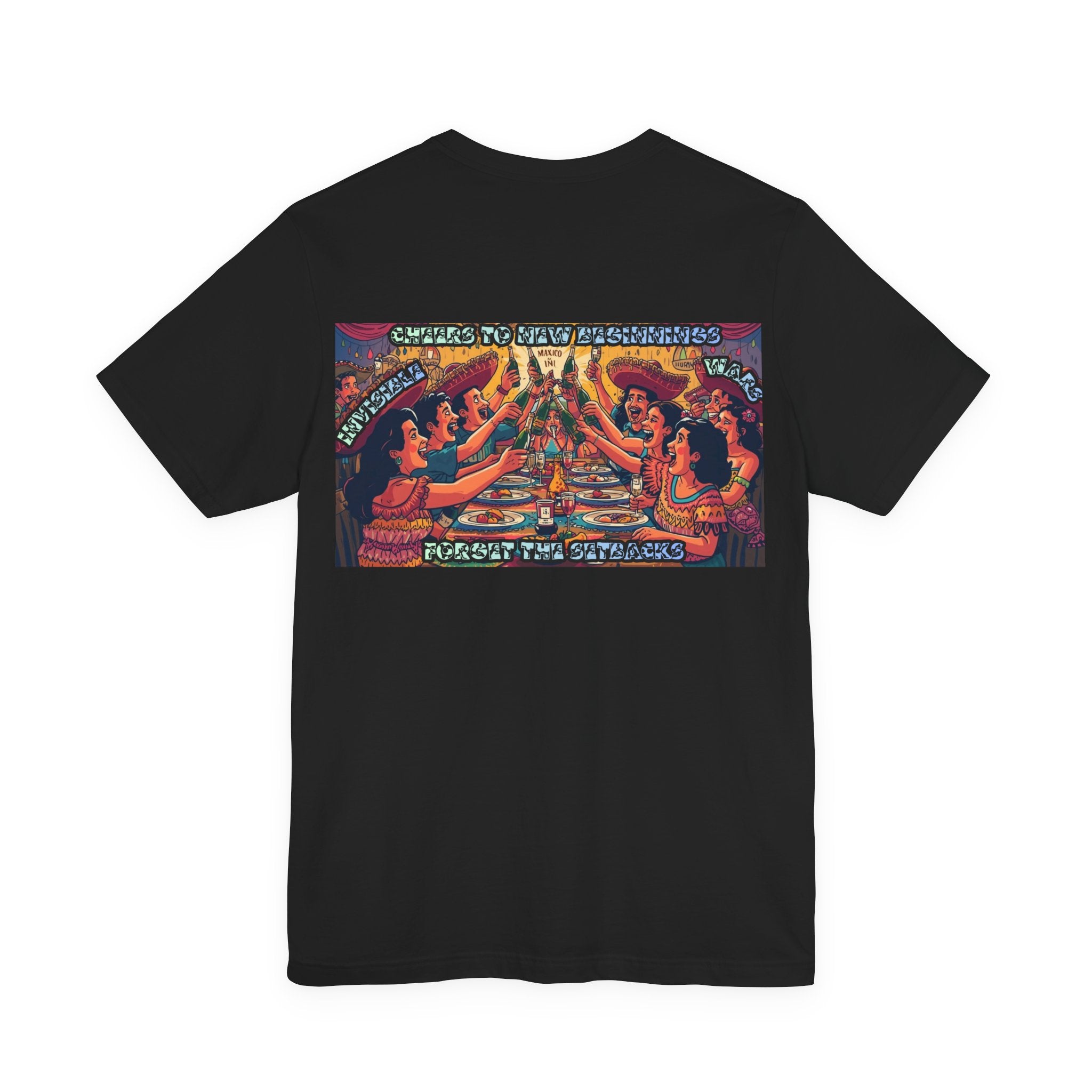 Women T-shirt - Cheers To New Beginnings