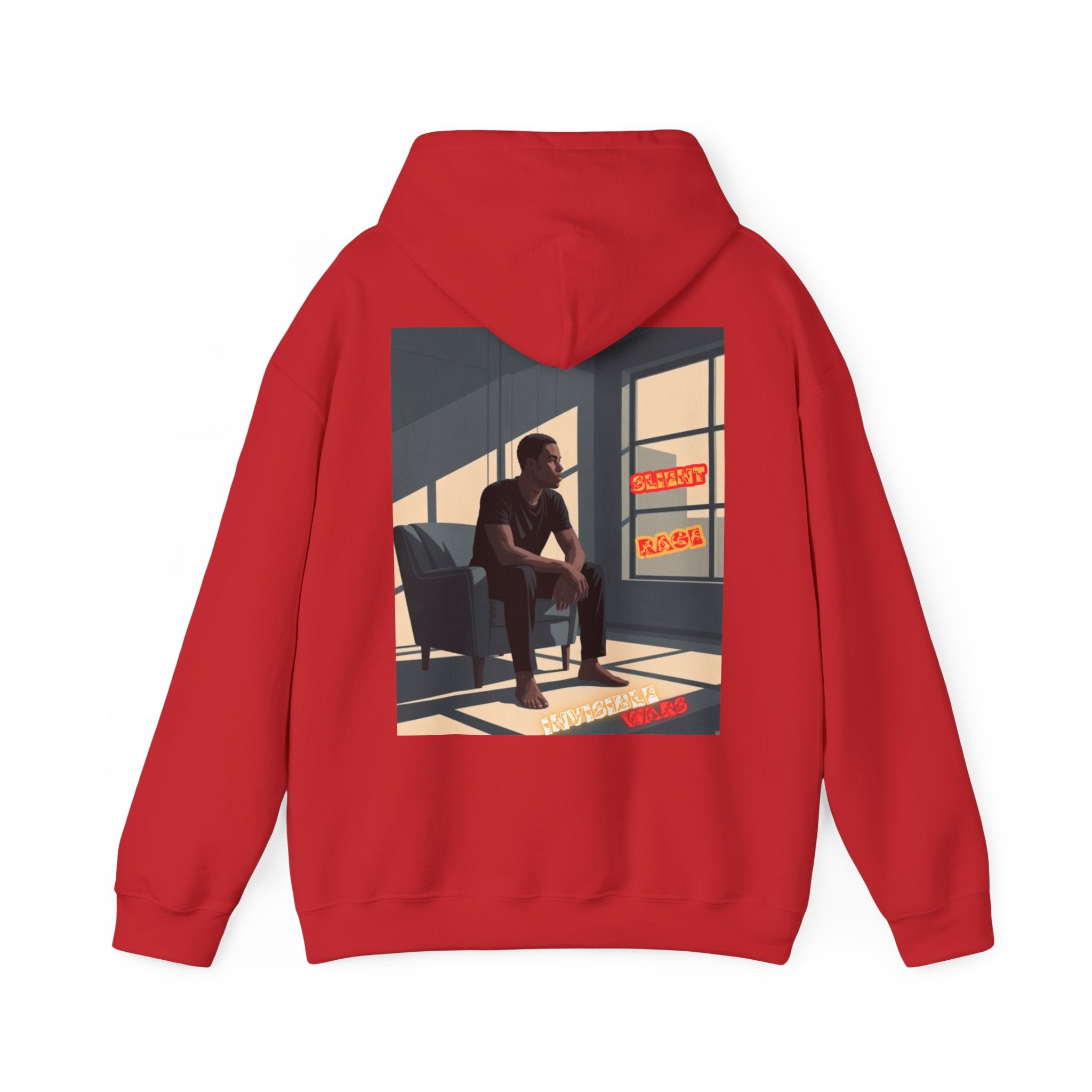 Men Hoodie - Slient Rage
