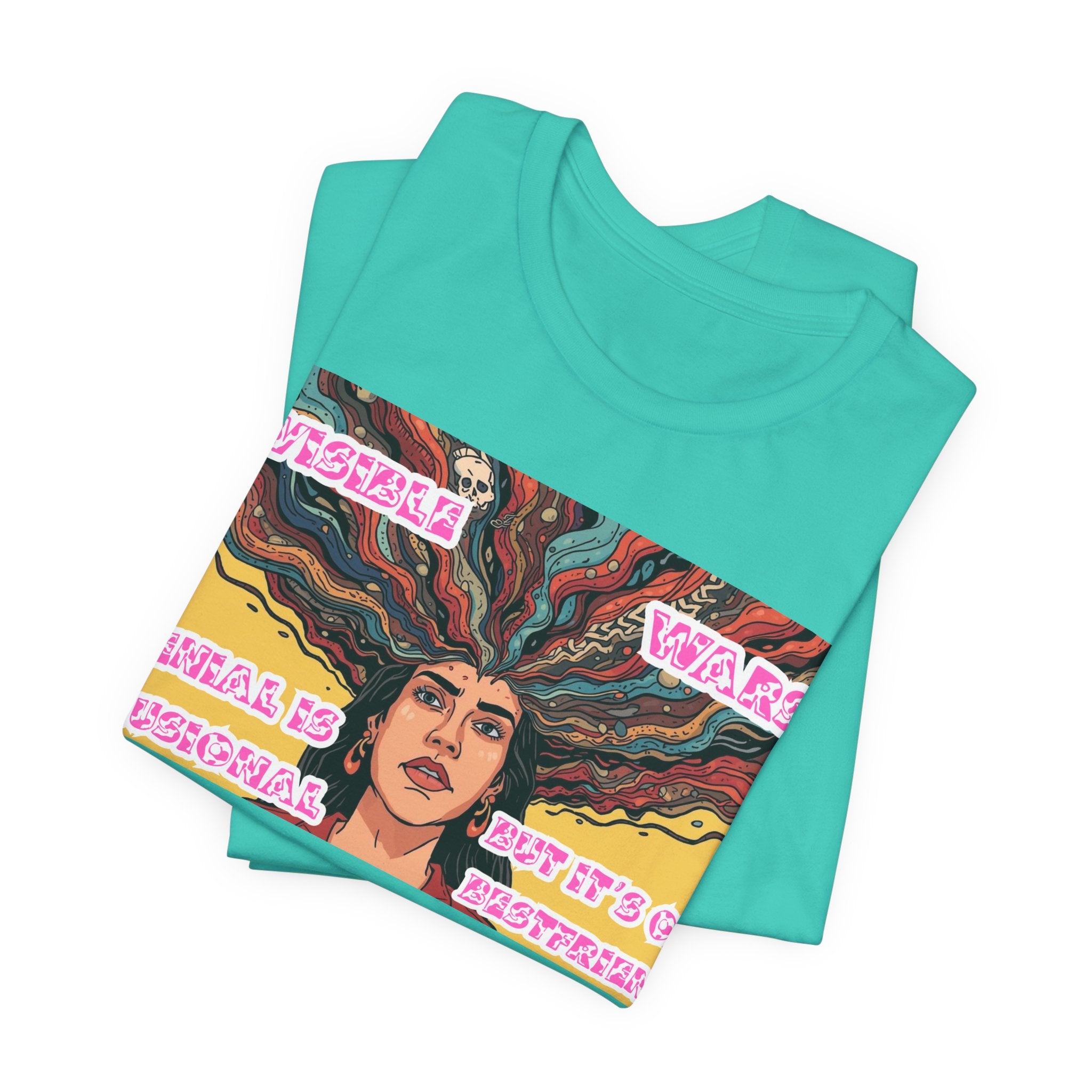 Women T-Shirt — Denial Is Delusional