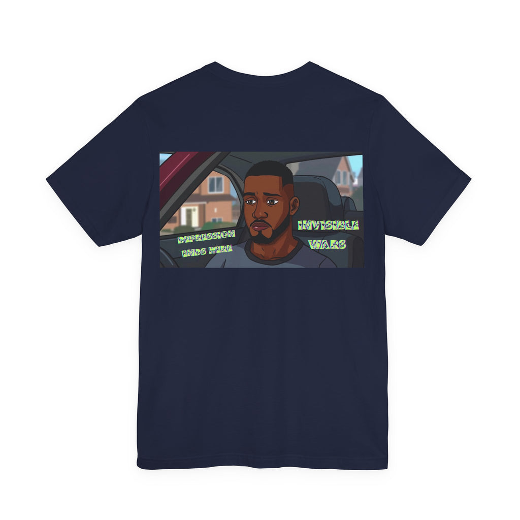 Men T-shirt - Depression Ends Here