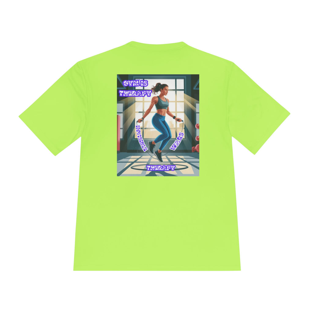 Women Fitness Graphic Shirt — Gym is Therapy