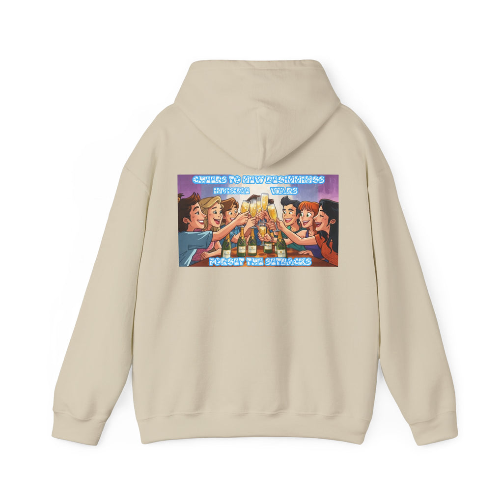 Men Hoodie - Cheers to New Beginnings