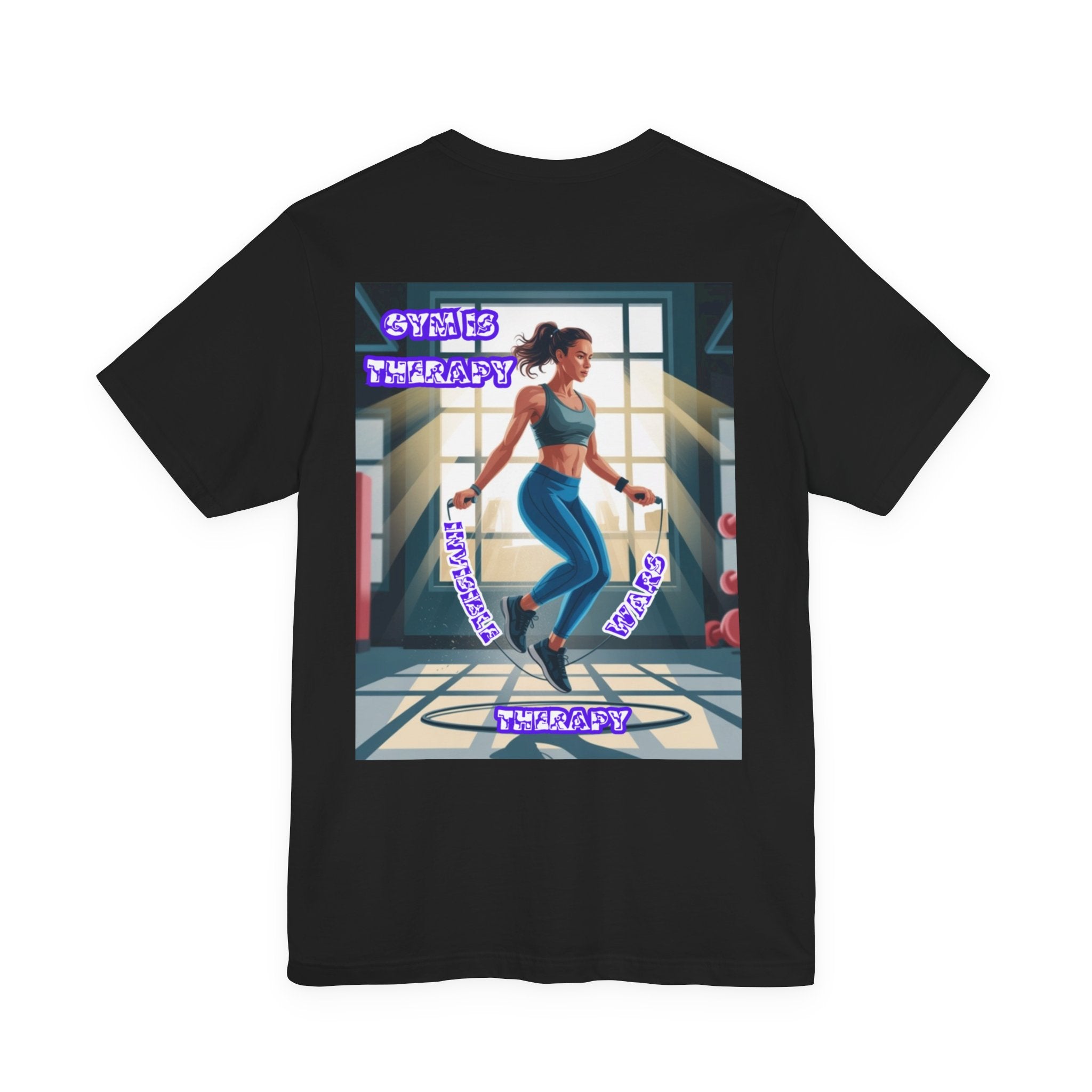 Women T-Shirt — Gym is Therapy