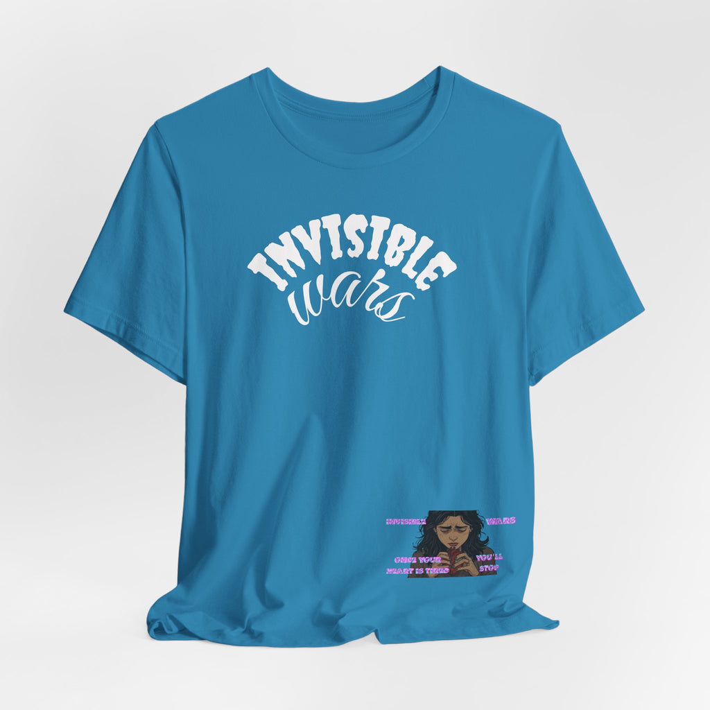 Invisible Wars T-Shirt — Mental Health Awareness Graphic Tee
