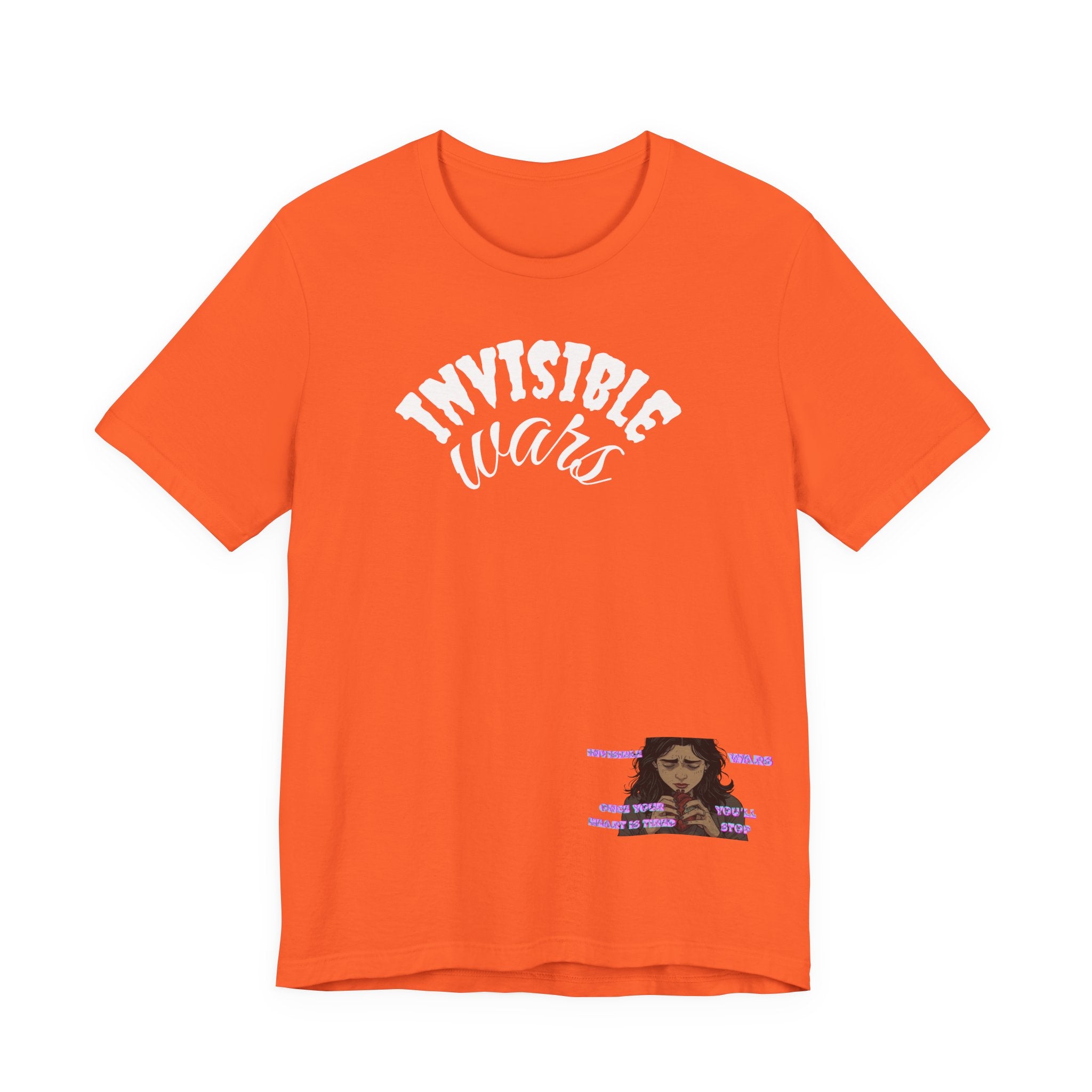 Invisible Wars T-Shirt — Mental Health Awareness Graphic Tee