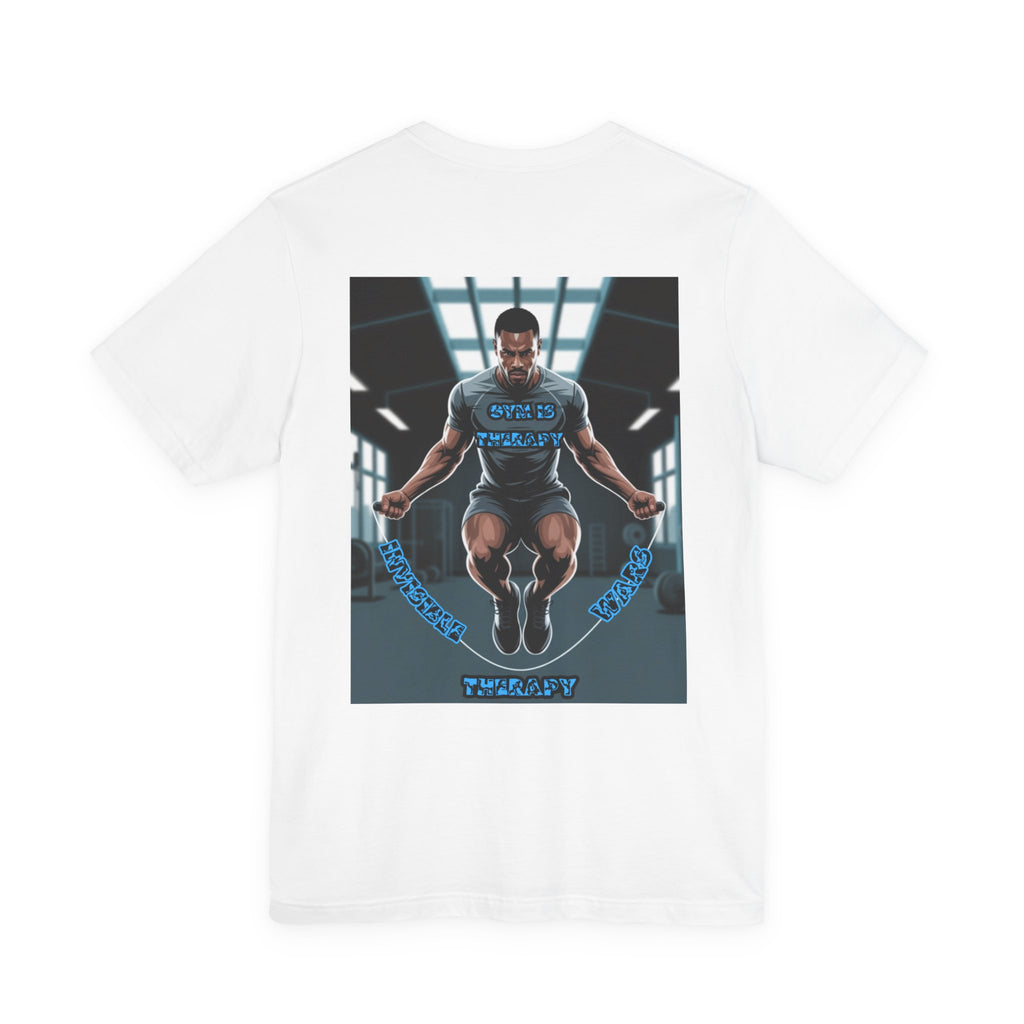 Men T-shirt -Gym is Therapy