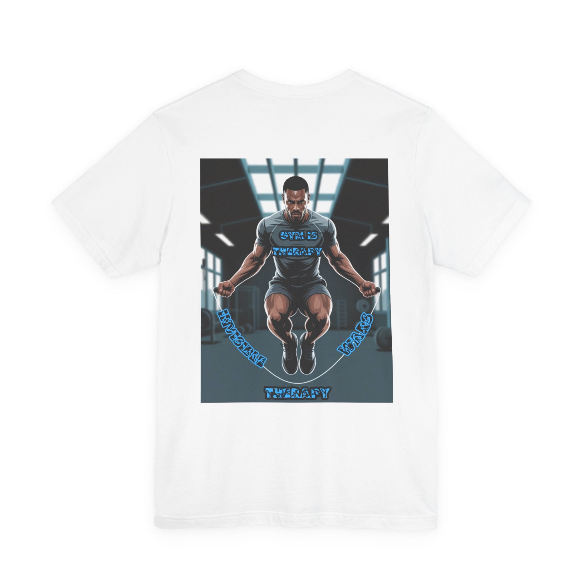 Men T-shirt -Gym is Therapy