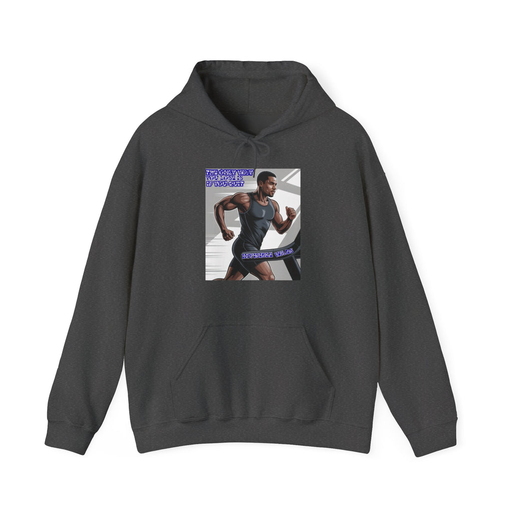 Men Hoodie — The only way you lose