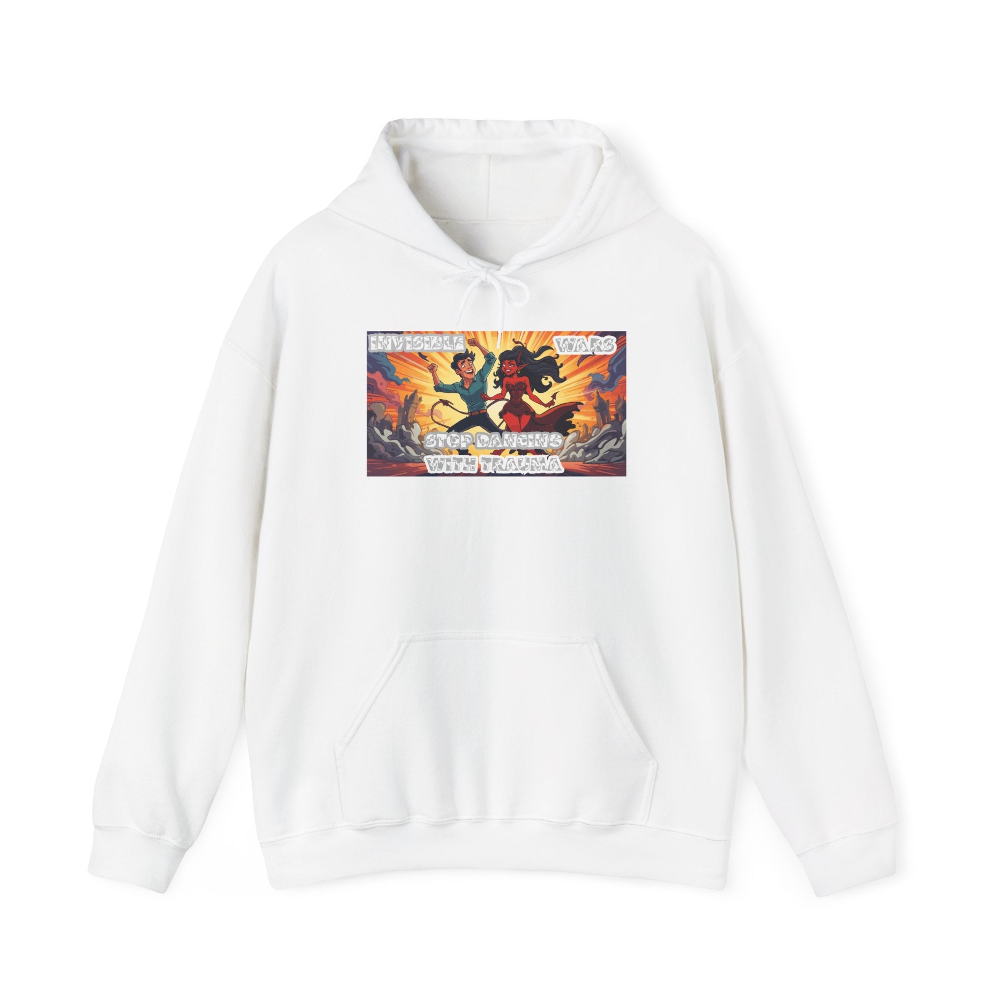 Men Hoodie - Stop Dancing with Trauma