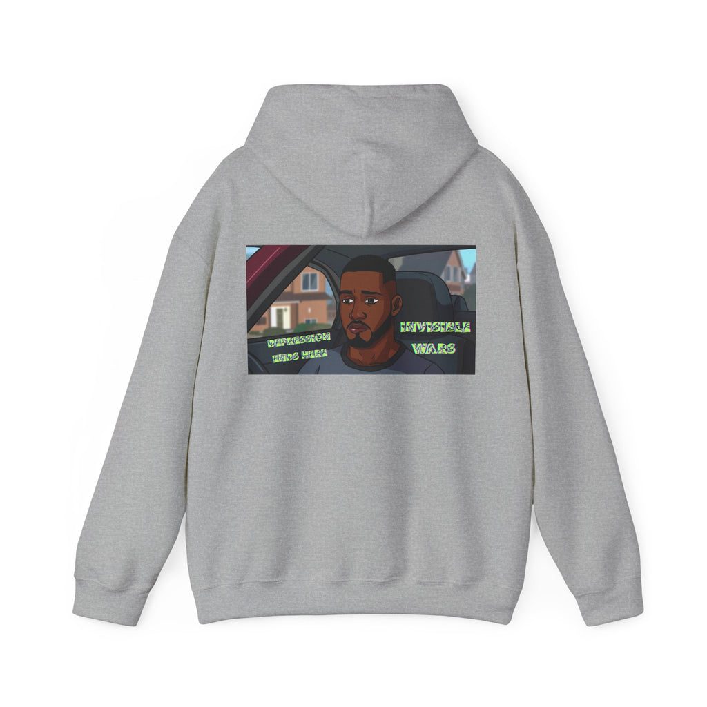 Men  Hoodie — Depression Ends Here