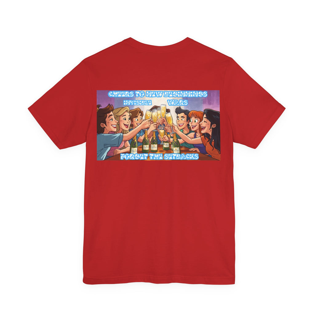 Women T-shirt - Cheers To New Beginnings