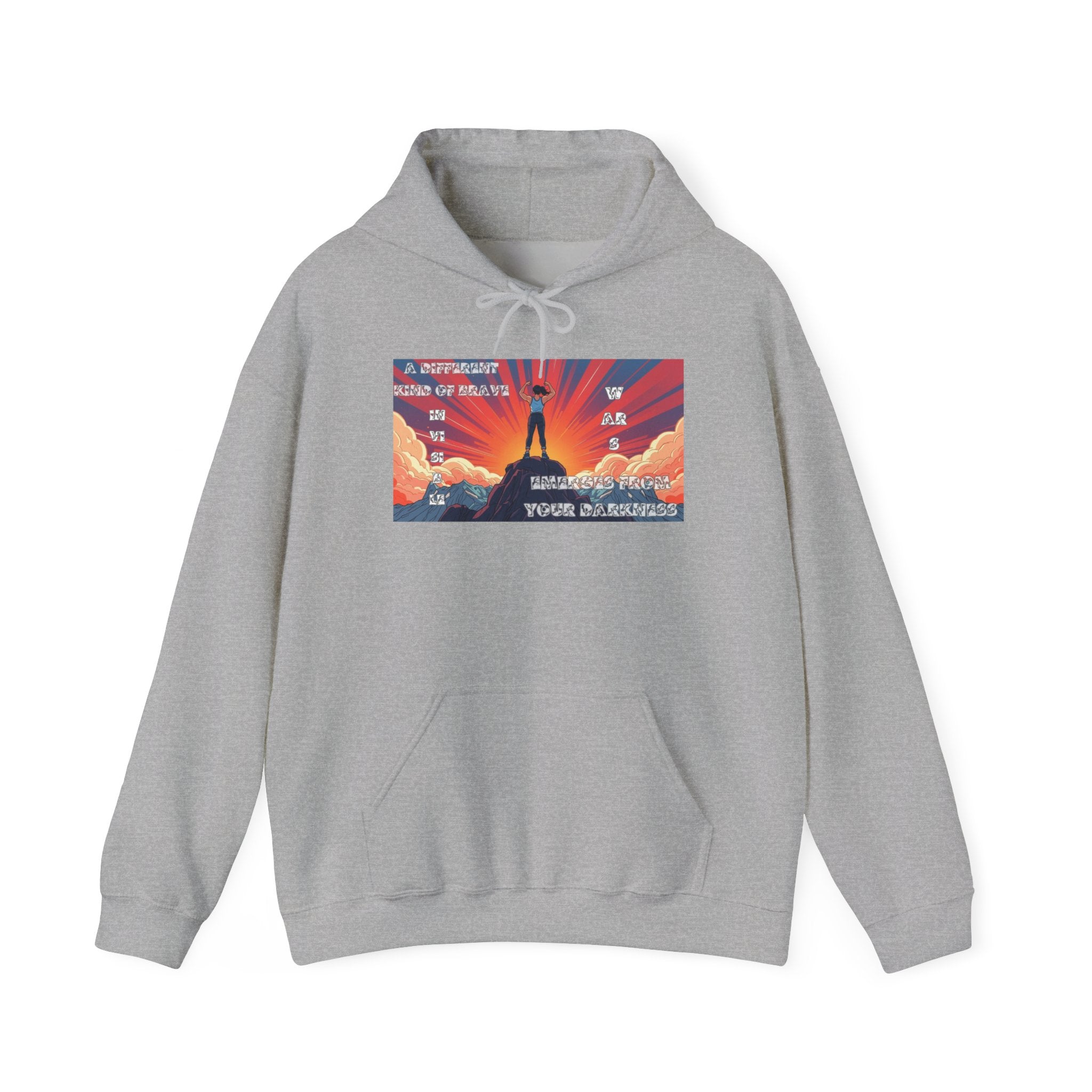 Women Hoodie —  A Different kinda Brave Emerges