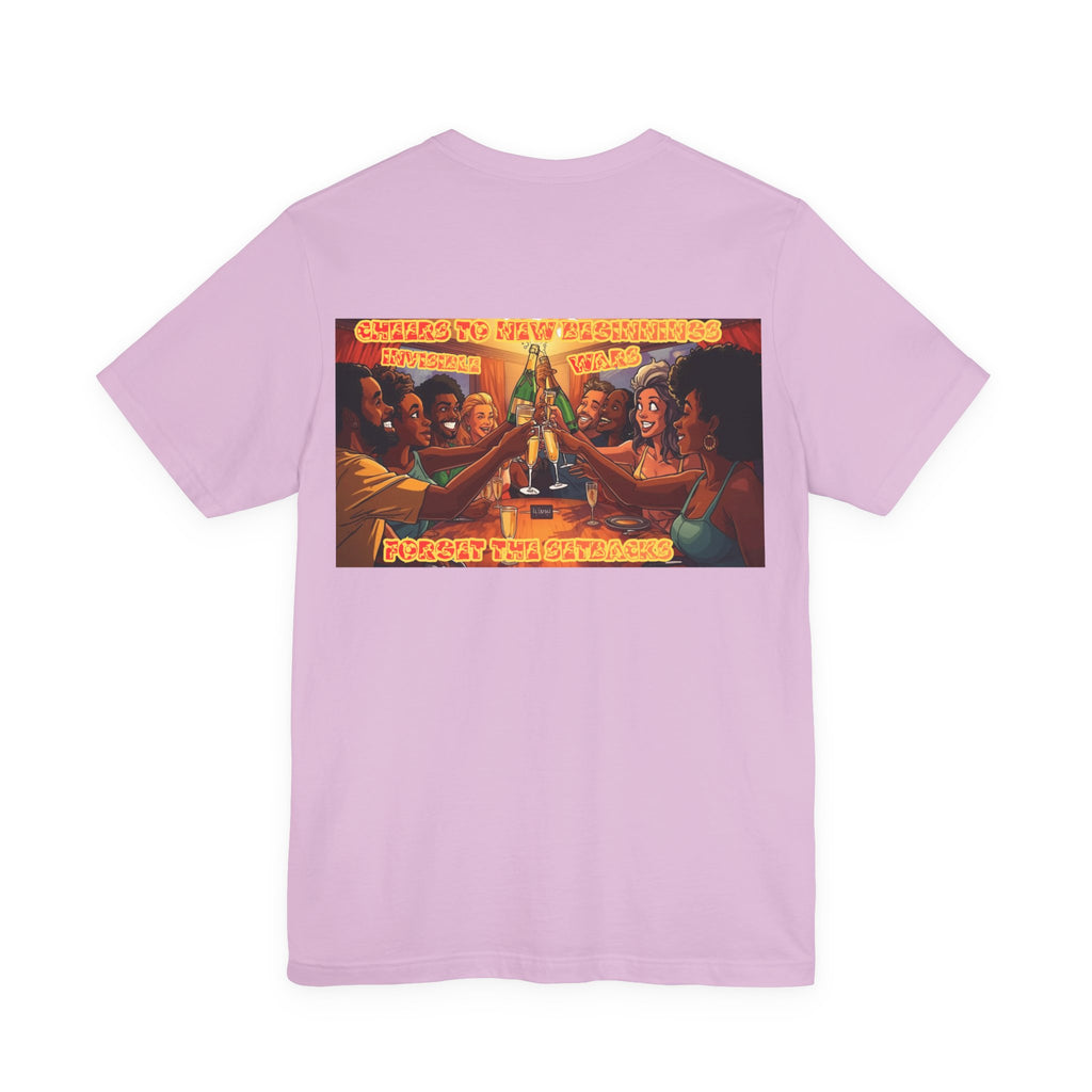 Men T-shirt - Cheers to New Beginnings