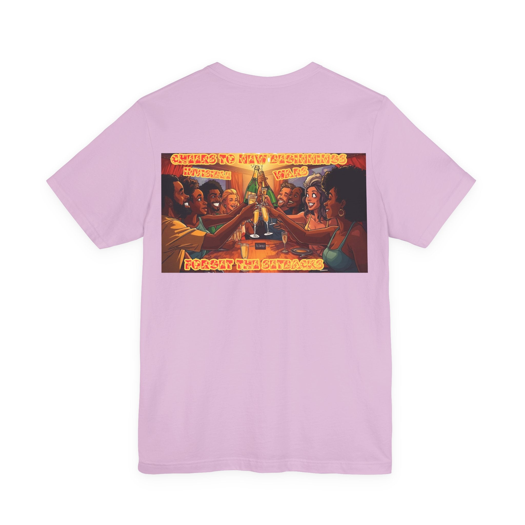 Men T-shirt - Cheers to New Beginnings
