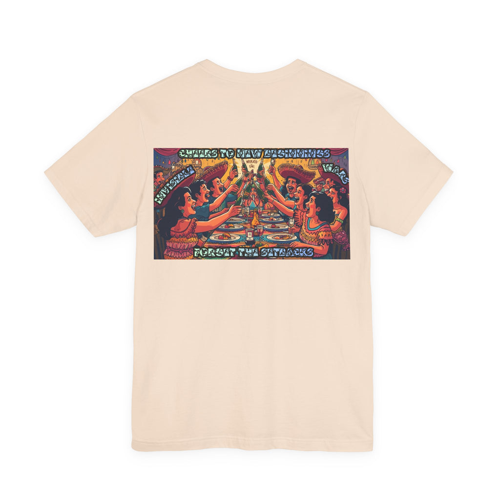 Women T-shirt - Cheers To New Beginnings