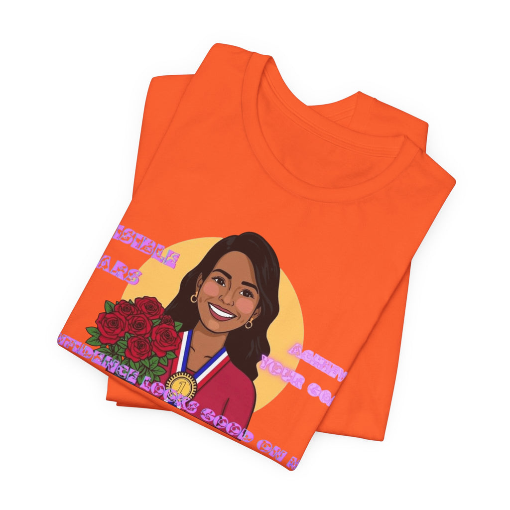 Women T-Shirt — Confidence looks good on me