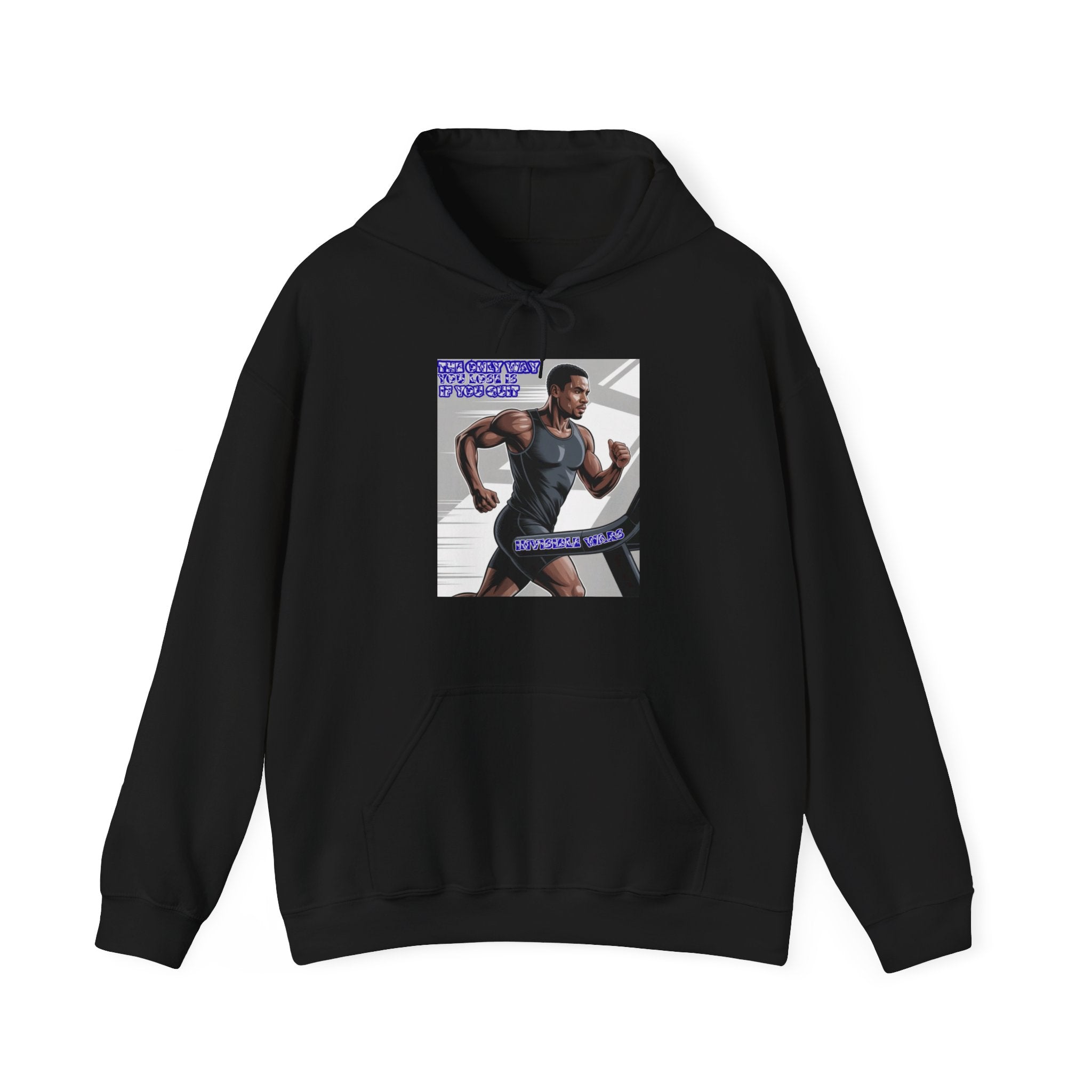 Men Hoodie — The only way you lose
