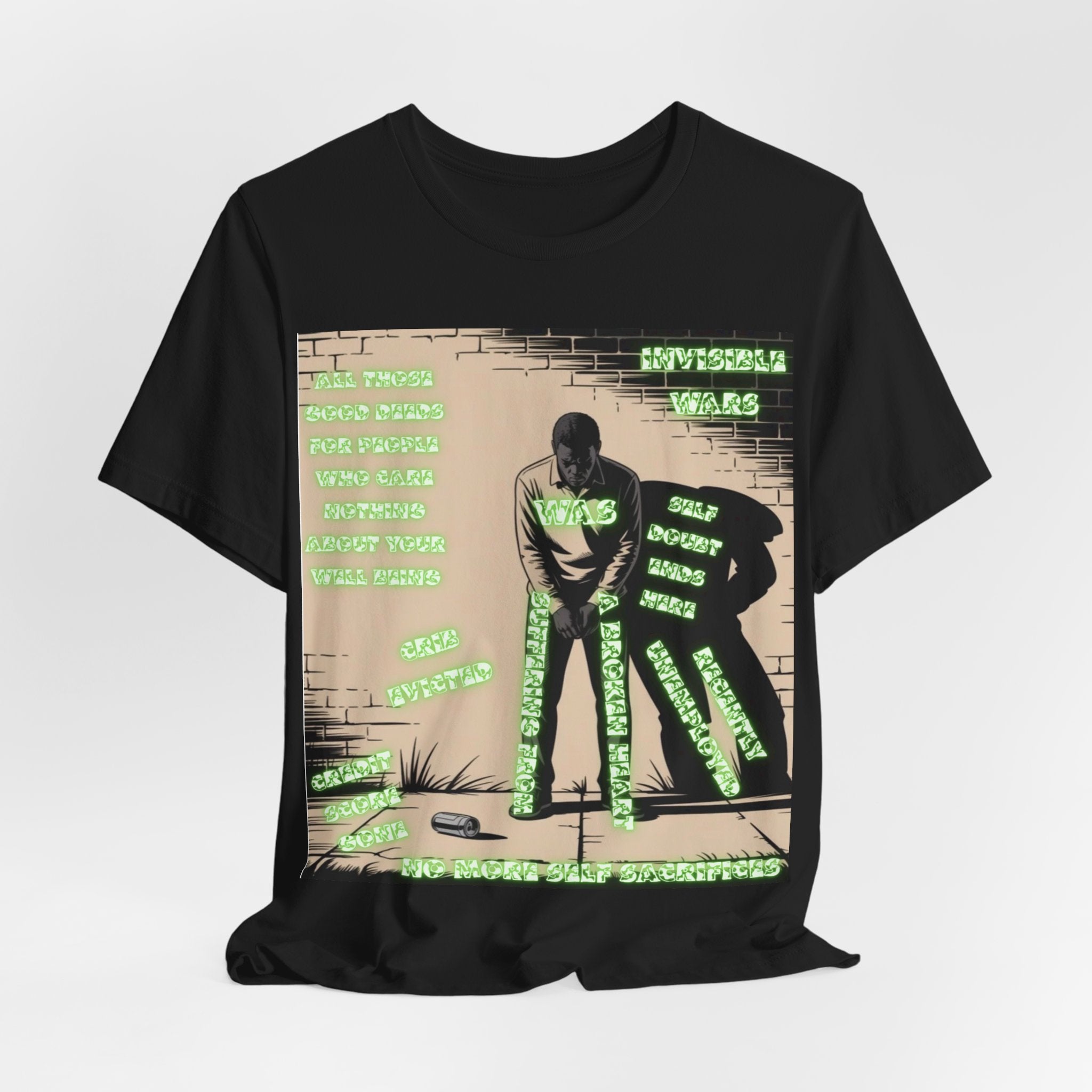 Men T-Shirt — No More Self Sacrifices