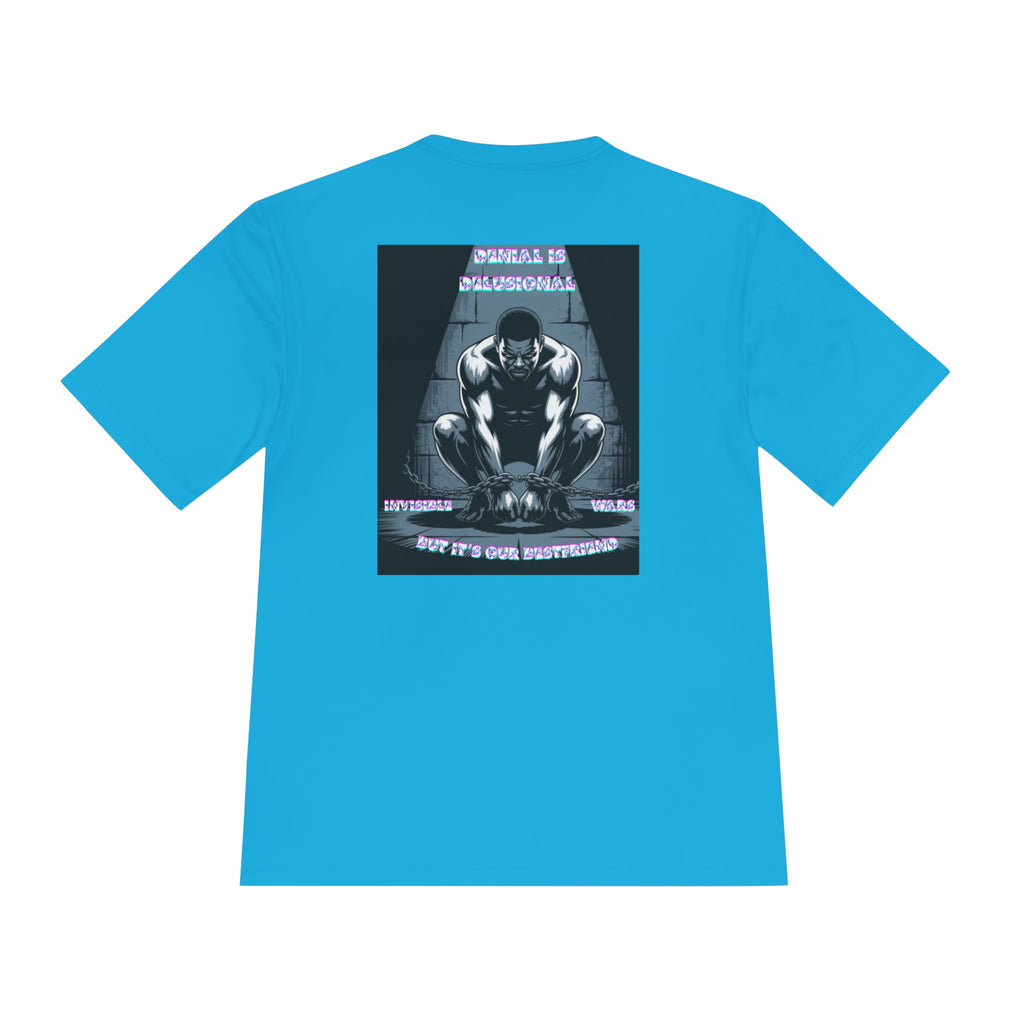 Men Fitness Graphic Shirt —Denial is Delusional